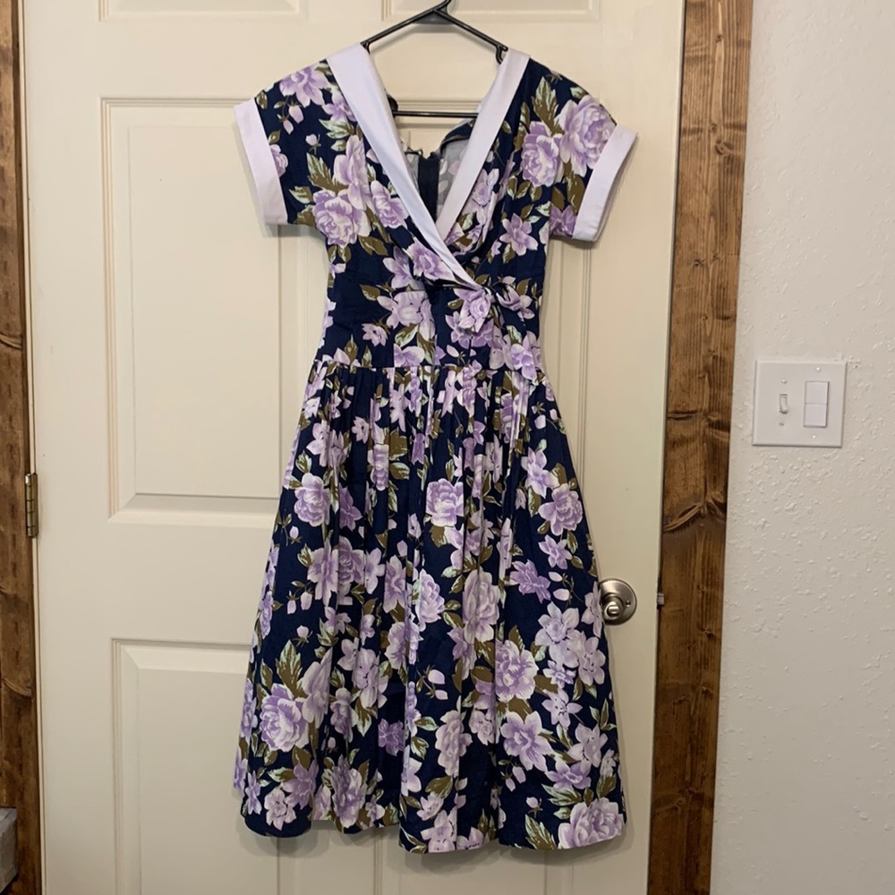 Vintage floral dress